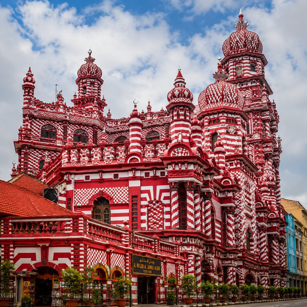 Red Mosque Colombo, Sri Lanka